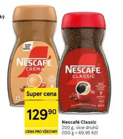 Tesco Nescafé Classic nabídka
