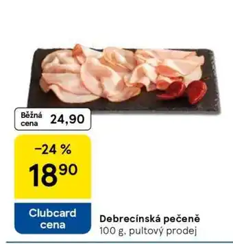 Tesco Debrecínská pečeně nabídka