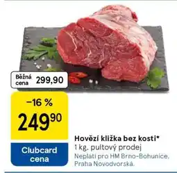 Tesco Hovězí kližka bez kosti nabídka