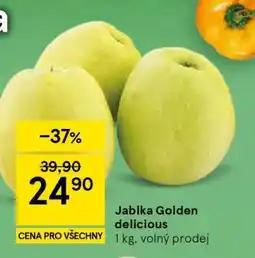 Tesco Jablka Golden Delicious nabídka
