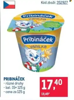 Makro Pribináček nabídka