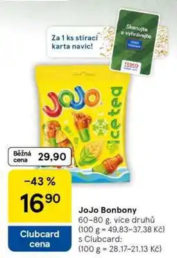 Tesco JOJO bonbony nabídka