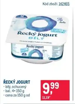 Makro Řecký jogurt nabídka