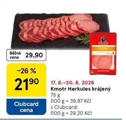 Tesco Kmotr Herkules krájený nabídka