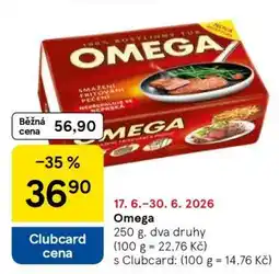 Tesco Omega nabídka
