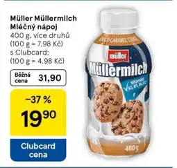 Tesco MÜLLER MÜLLERMILCH Mléčný nápoj nabídka