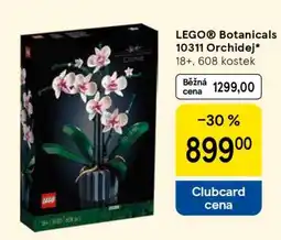 Tesco LEGO Botanicals 10311 Orchidej nabídka