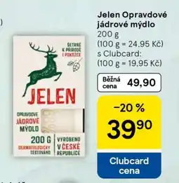 Tesco Jelen Opravdové jádrové mýdlo nabídka