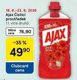 Tesco Ajax ČISTICÍ PROSTŘEDEK nabídka