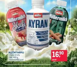 Makro Mléčný nápoj nabídka