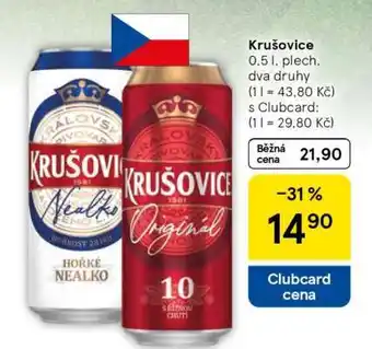 Tesco Krušovice nabídka