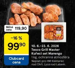 Tesco Tesco Grill Master Kuřecí set Marengo nabídka