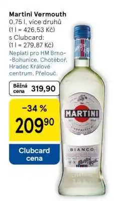 Tesco MARTINI Vermouth nabídka