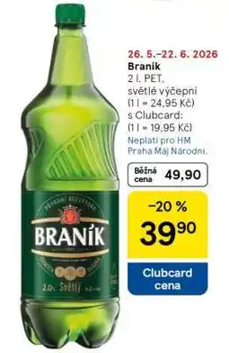 Tesco Braník nabídka