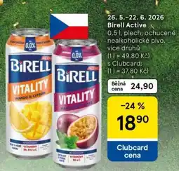 Tesco Birell Active nabídka