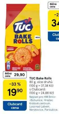 Tesco TUC Bake Rolls nabídka