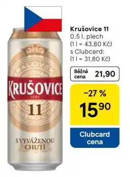 Tesco Krušovice 11 nabídka