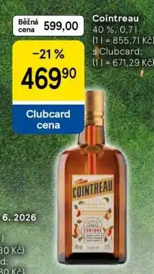 Tesco Cointreau nabídka