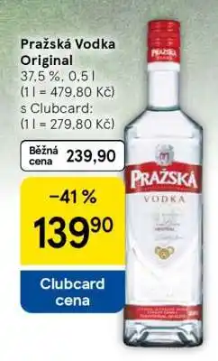 Tesco Pražská Vodka Original nabídka