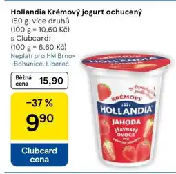 Tesco Hollandia Krémový Jogurt ochucený nabídka
