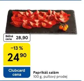 Tesco Paprikáš salám nabídka