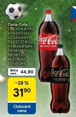 Tesco COCA-COLA nabídka