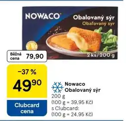 Tesco NOWACO Obalovaný sýr nabídka