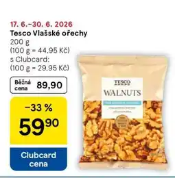 Tesco TESCO Vlašské ořechy nabídka