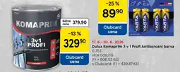 Tesco Dulux Komaprim 3 v 1 Profi Antikorozní barva nabídka