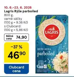 Tesco Lagris rýže parboiled nabídka