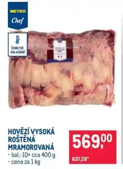 Makro HOVĚZÍ VYSOKÁ ROŠTĚNÁ MRAMOROVANÁ nabídka