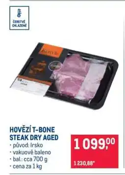 Makro HOVĚZÍ T-BONE STEAK DRY AGED nabídka