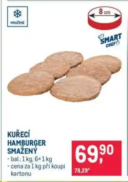 Makro Kuřecí hamburger smažený nabídka
