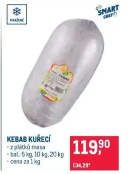 Makro Kebab kuřecí nabídka