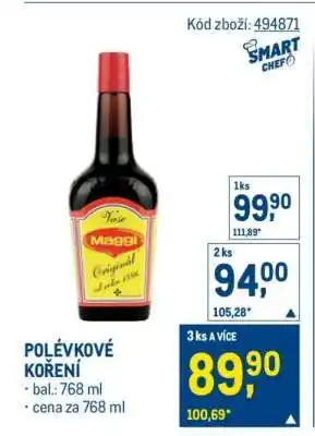 Makro Polévkové koření nabídka
