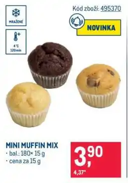 Makro MINI MUFFIN MIX nabídka