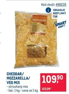 Makro CHEDDAR/ MOZZARELLA/ VEG MIX nabídka