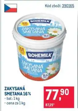 Makro Zakysaná smetana 16% nabídka