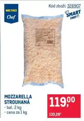 Makro Mozzarella strouhaná nabídka