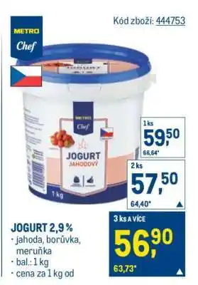 Makro JOGURT 2,9% nabídka