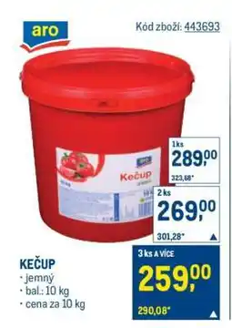 Makro Kečup nabídka