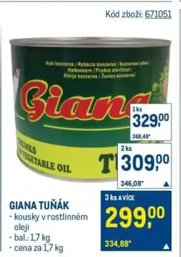 Makro Giana Tuňák nabídka