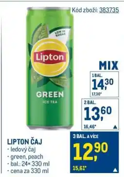 Makro Lipton čaj nabídka