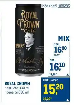 Makro Royal Crown nabídka