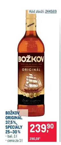 Makro Božkov Originál nabídka