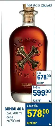 Makro Bumbu 40 % nabídka