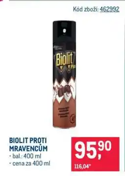 Makro BIOLIT PROTI MRAVENCŮM nabídka