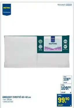 Makro UBROUSKY 2VRSTVÉ 40×40 cm nabídka
