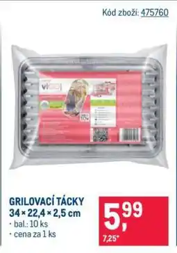 Makro Grilovací tácky nabídka