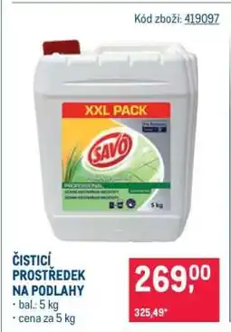 Makro Čisticí prostředek na podlahy nabídka